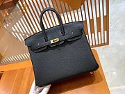 Okify Hermes Birkin Black Togo 25 cm-Kendall Jenner - 3