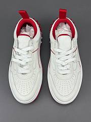 Okify Christian Louboutin Astroloubi White&Red Sneakers Trainers 36-47 - 2