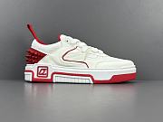 Okify Christian Louboutin Astroloubi White&Red Sneakers Trainers 36-47 - 1