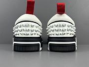 Okify Christian Louboutin Astroloubi Black&White Sneakers Trainers 36-47 - 4