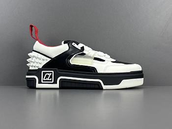 Okify Christian Louboutin Astroloubi Black&White Sneakers Trainers 36-47