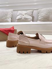 Okify Christian Louboutin Beige Moc Lug Loafer 34-43 - 3