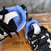 Okify Louis Vuitton Blue Skate Sneakers Trainers 1ADE0F 35-45 - 4