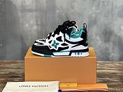 Okify Louis Vuitton Green Skate Sneakers Trainers 1ADE0X 35-45 - 1