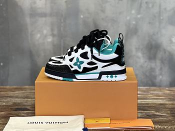 Okify Louis Vuitton Green Skate Sneakers Trainers 1ADE0X 35-45