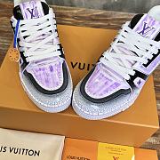 Okify Louis Vuitton Purple Trainers Sneakers 35-40 - 2