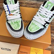 Okify Louis Vuitton Green Trainers Sneakers 35-40 - 5