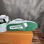 Okify Louis Vuitton Green Trainers Sneakers 35-40 - 4