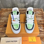 Okify Louis Vuitton Green Trainers Sneakers 35-40 - 2