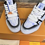 Okify Louis Vuitton Black White Trainers Sneakers 35-40 - 5