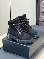 Okify Chanel Black Short Boots 35-41 - 1