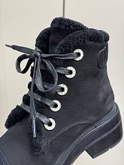 Okify Chanel Black Short Boots 35-41 - 2