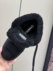 Okify Chanel Black Short Boots 35-41 - 3