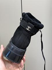 Okify Chanel Black Short Boots 35-41 - 4