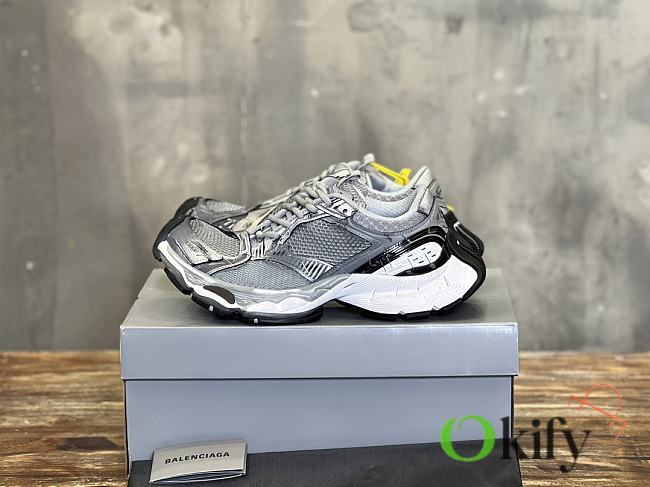 Okify Balenciaga Stapler Sneakers Trainers in Grey Gray 35-46 - 1