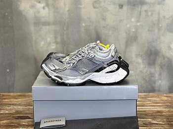 Okify Balenciaga Stapler Sneakers Trainers in Grey Gray 35-46