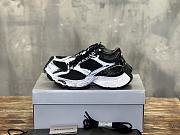 Okify Balenciaga Stapler Sneakers Trainers in Black and White 35-46 - 1