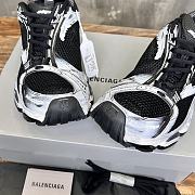 Okify Balenciaga Stapler Sneakers Trainers in Black and White 35-46 - 4