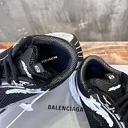 Okify Balenciaga Stapler Sneakers Trainers in Black and White 35-46 - 2