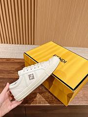 Okify Fendi White Sneakers Trainers 35-45  - 1