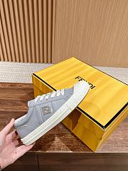 Okify Fendi Grey Gray Sneakers Trainers 35-45  - 1