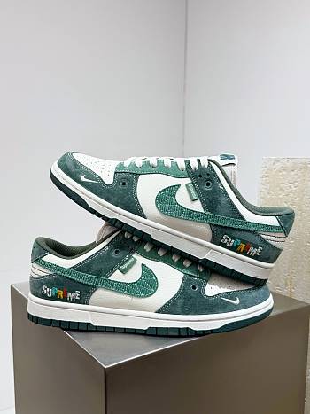 Okify Nike x Supreme Green Sneakers Trainers 36-45