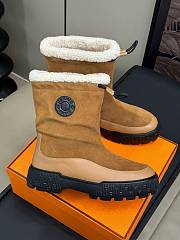 Okify Hermes Brown Snow Boots 35-45 - 1