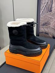 Okify Hermes Black Snow Boots 35-45 - 1