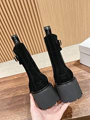 Okify Celine Black Thick Sole Boots 35-39 - 4