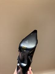 Okify MiuMiu Black High Heels Boots 35-40 - 3