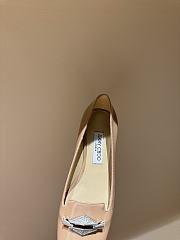 Okify Jimmy Choo Ravi Flat Heels in Beige 34-42 - 2