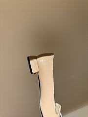 Okify Jimmy Choo Ravi Flat Heels in Beige 34-42 - 4