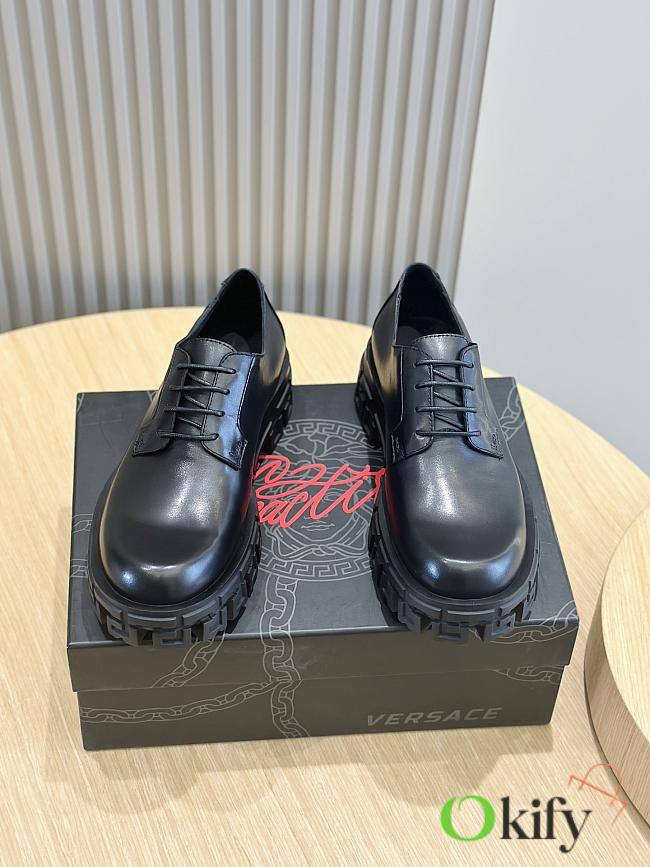 Okify Versace Derby Black Shoes 38-45 - 1