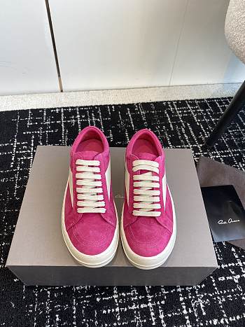 Okify Rick Owens Dark Pink Sneakers Trainers 35-44