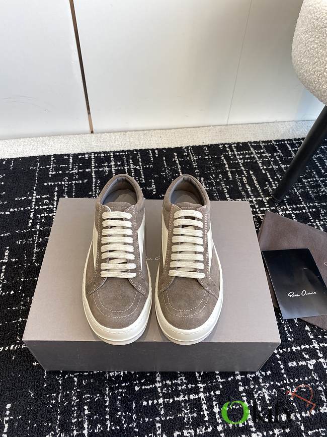 Okify Rick Owens Brown Sneakers Trainers 35-44 - 1