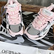 Okify Off White Be Right Back Light Pink Sneakers Trainers 36-47 - 2