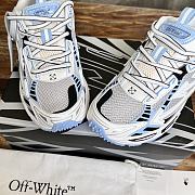 Okify Off White Be Right Back Blue Sneakers Trainers 36-47 - 2