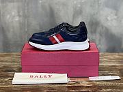 Okify Bally Blue Red Sneakers Trainers 39-44 - 1