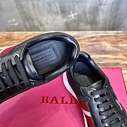 Okify Bally Black Red Sneakers Trainers 39-44 - 3