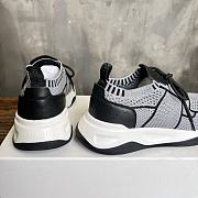 Okify Berluti Black and Grey Sneakers Trainers 38-45 - 5