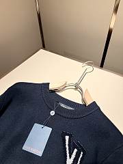 Okify Louis Vuitton Dark Blue Sweater M-3XL - 4