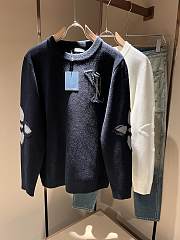 Okify Louis Vuitton Dark Blue Sweater M-3XL - 1