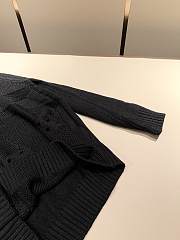 Okify Louis Vuitton Black Sweater M-2XL - 2