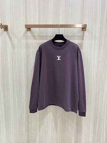 Okify Louis Vuitton Purple Sweatshirt SML