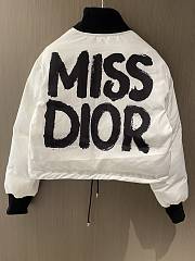 Okify Diorr Alps Cropped Bomber Jacket SML - 4