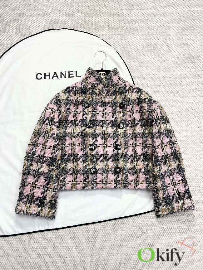 Okify Chanel Wool Tweed Jacket SML  - 1