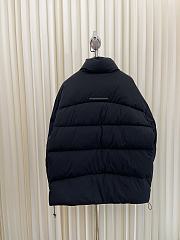 Okify Fendi Little Monster Logo Down Jacket in Black  - 2