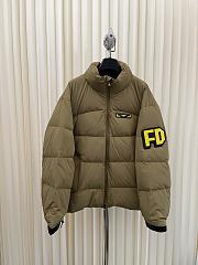 Okify Fendi Little Monster Logo Down Jacket   - 1