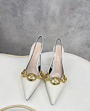 Okify Gucci White Slingback  - 4