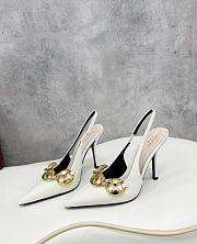 Okify Gucci White Slingback  - 2